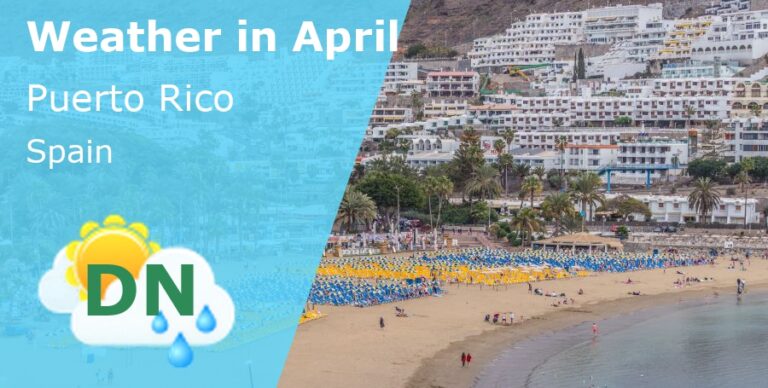 April Weather in Puerto Rico, Gran Canaria - 2023