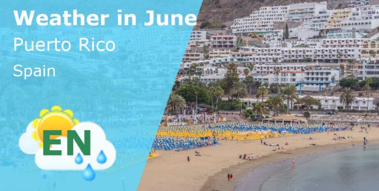 June Weather in Puerto Rico, Gran Canaria - 2023