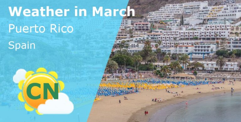 March Weather in Puerto Rico, Gran Canaria - 2023